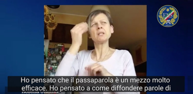 La canzone in LIS sui social network